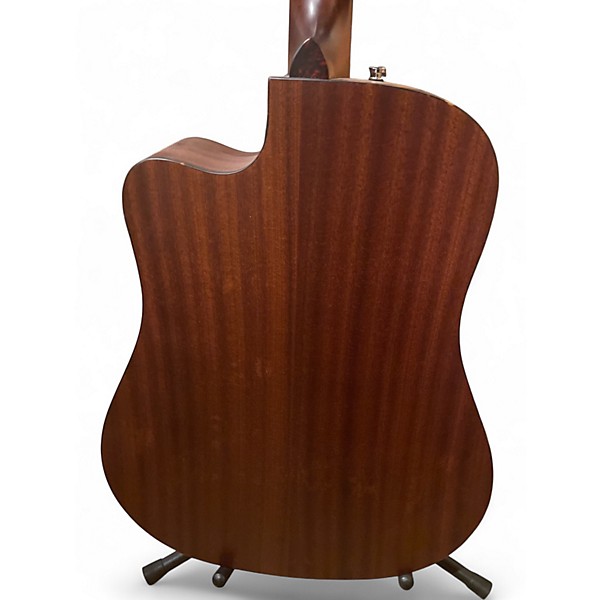 Used Fender cd60sce Mahogany Acoustic Electric Guitar