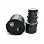 Used SJC Drums 4 Piece PATH FINDER GREY Drum Kit thumbnail
