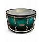 Used SPL 14X8 468 SERIES SNARE  GREEN BURST Drum thumbnail