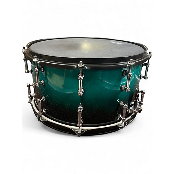 Used SPL 14X8 468 SERIES SNARE  GREEN BURST Drum
