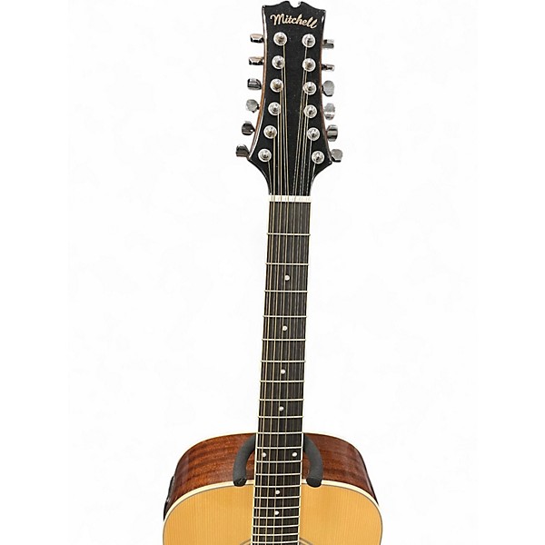 Used Mitchell D120S12E/N Natural 12 String Acoustic Electric Guitar