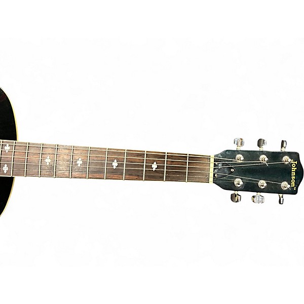 Used Johnson RESONATOR Black Resonator Guitar