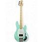Used Sterling by Music Man Sub 4 Seafoam Green Electric Bass Guitar thumbnail