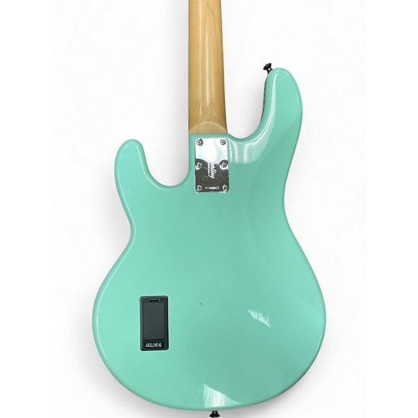 Used Sterling by Music Man Sub 4 Seafoam Green Electric Bass Guitar