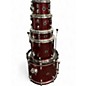 Used PDP by DW 5 Piece Encore Complete 5-Piece Drum Set With Hardware Ruby Red Drum Kit