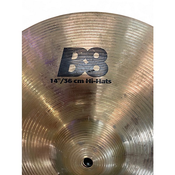 Used SABIAN 14in B8 Hi Hat Pair Cymbal