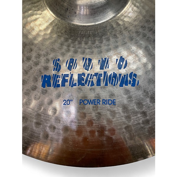 Used Paiste 20in 2000 series sound reflections Cymbal