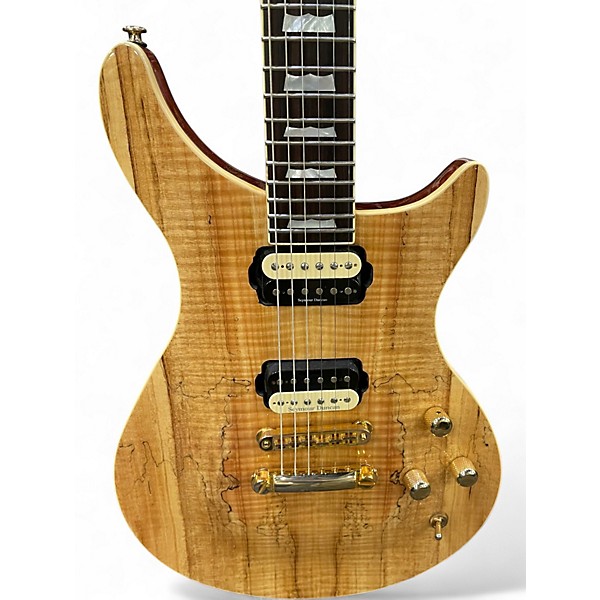 Used Baker By Ed Roman B1  Light Natural Solid Body Electric Guitar