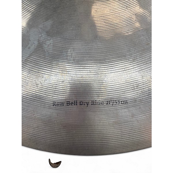 Used Hhx 21in RAW DRAWBELL RIDE 21 INCH Cymbal