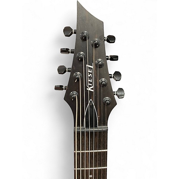 Used Kiesel Aries 8 String Brown Solid Body Electric Guitar