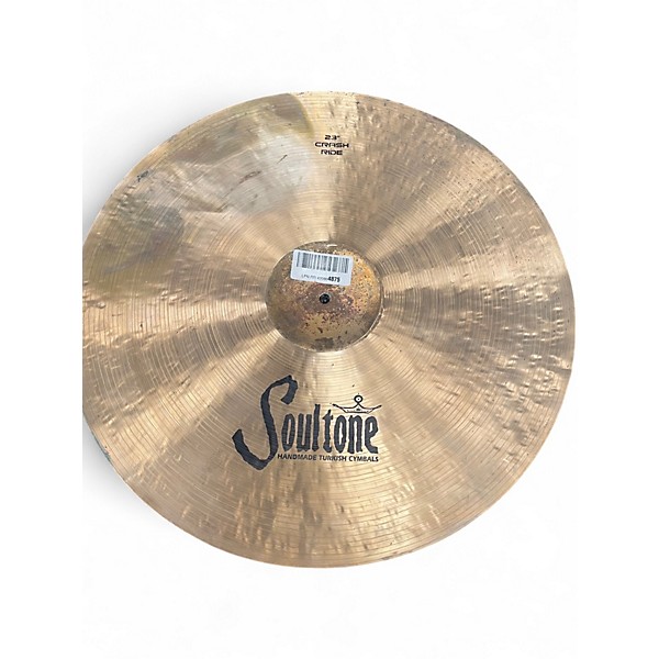 Used Soultone 23in EXTREME CRASH RIDE PROTOTYPE Cymbal