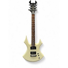 Used B.C. Rich VG1 Virgin White Solid Body Electric Guitar