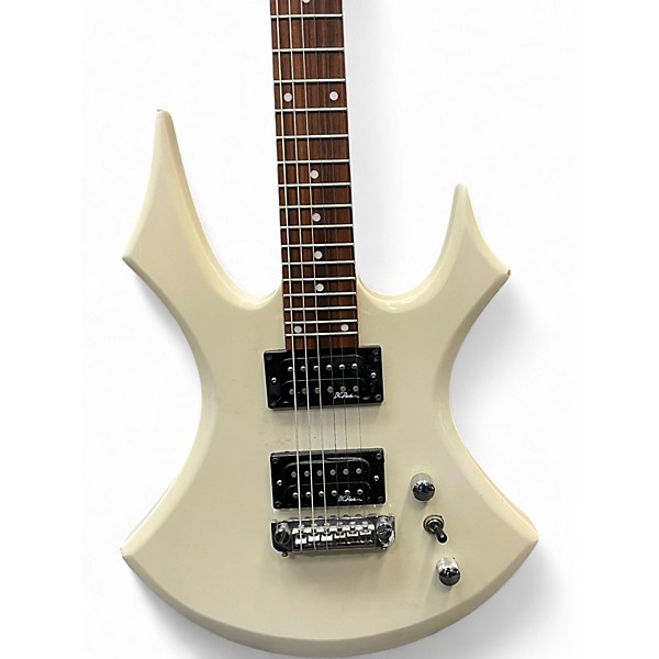 Used B.C. Rich VG1 Virgin White Solid Body Electric Guitar