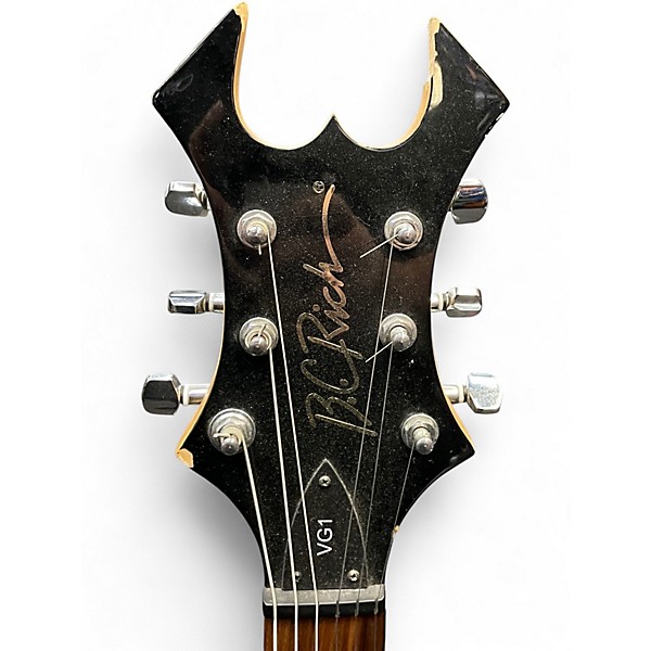 Used B.C. Rich VG1 Virgin White Solid Body Electric Guitar