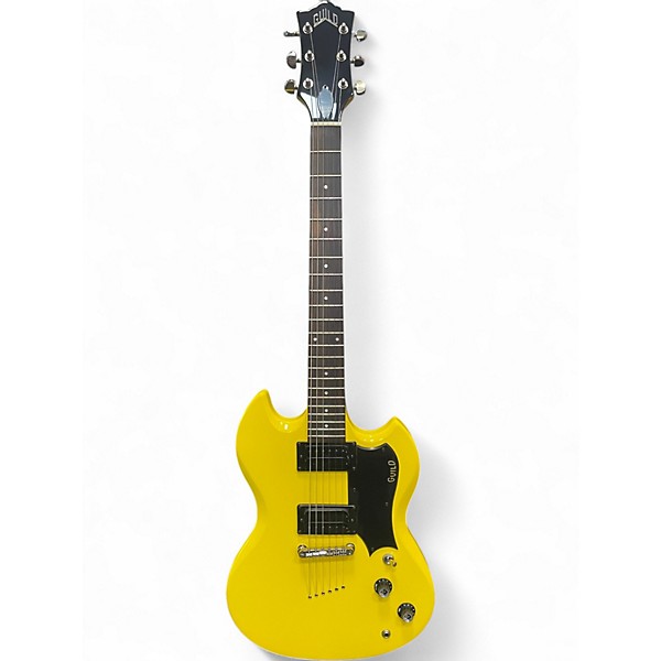 Used Guild POLARA Yellow Solid Body Electric Guitar