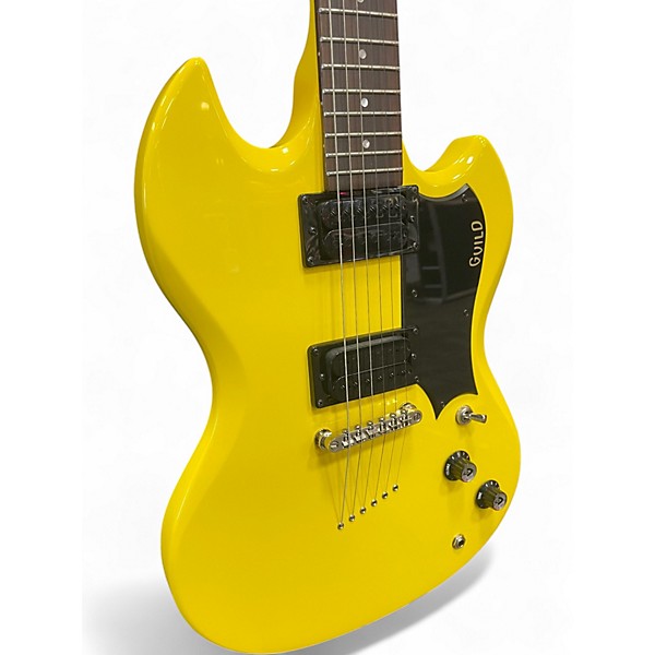 Used Guild POLARA Yellow Solid Body Electric Guitar