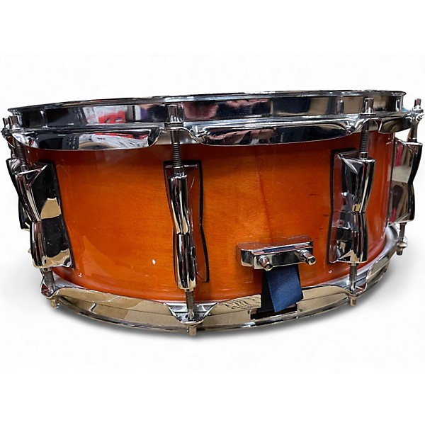 Used Yamaha 5.5X14 Stage Custom Snare Honey Amber Drum