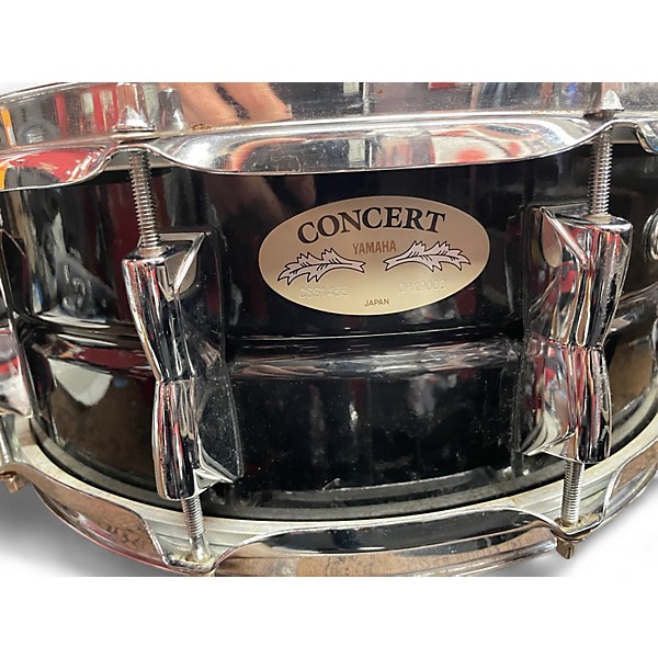 Used Yamaha 14in Concert Snare Chrome Over Steel Drum