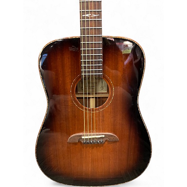 Used Alvarez MDA66SHB Tobacco Burst Acoustic Guitar