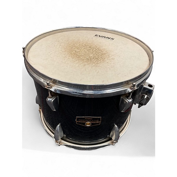 Used TAMA 6 Piece Imperialstar HAIRLINE BLACK Drum Kit