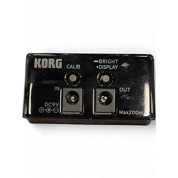 Used KORG PB01 Pitchblack Chromatic Tuner Pedal