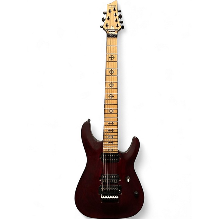 Used Schecter Guitar Research Jeff Loomis JL-7 FR Vampyre Red