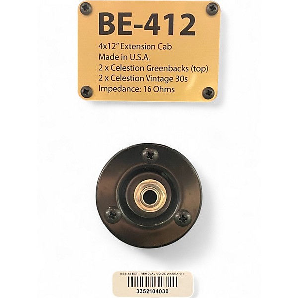 Used Friedman 4x12 Guitar Cabinet