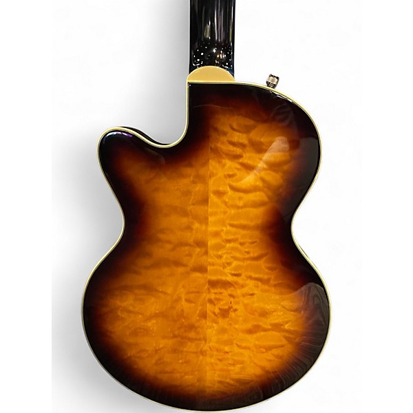 Used Gretsch Guitars G5655T-QM Sunburst Hollow Body Electric Guitar