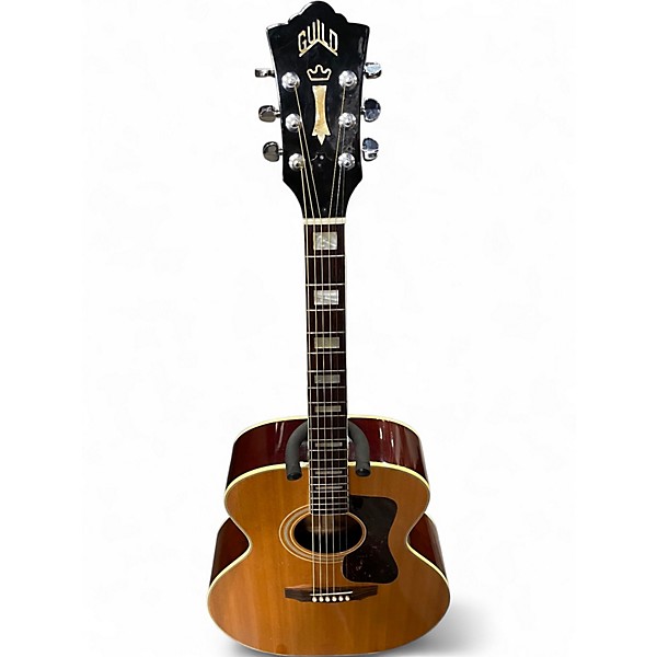 Used Guild F47 Natural Acoustic Guitar