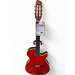 Used Godin Multiac Red Classical Acoustic Electric Guitar