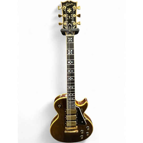 Vintage 1977 Gibson 1977 Artisan Brown Solid Body Electric Guitar