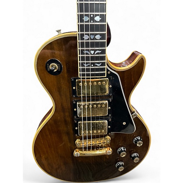 Vintage 1977 Gibson 1977 Artisan Brown Solid Body Electric Guitar