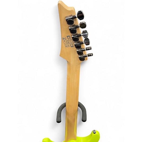 Used Ibanez SIXXV Yellow Solid Body Electric Guitar