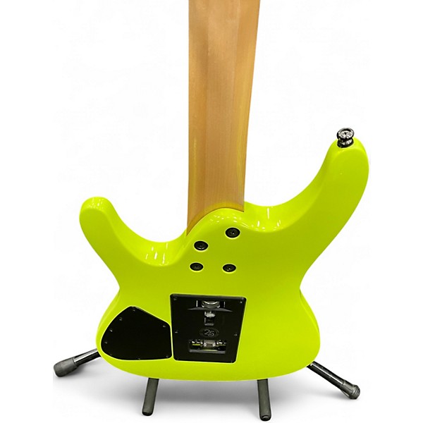 Used Ibanez SIXXV Yellow Solid Body Electric Guitar