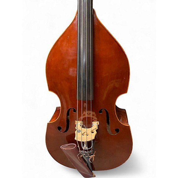 Used Charles W Liu Fine Violins UPRIGHT BASS Natural Upright Bass