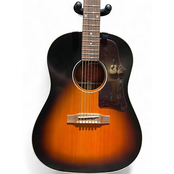 Used Epiphone j-45 Brown Sunburst Acoustic Electric Guitar
