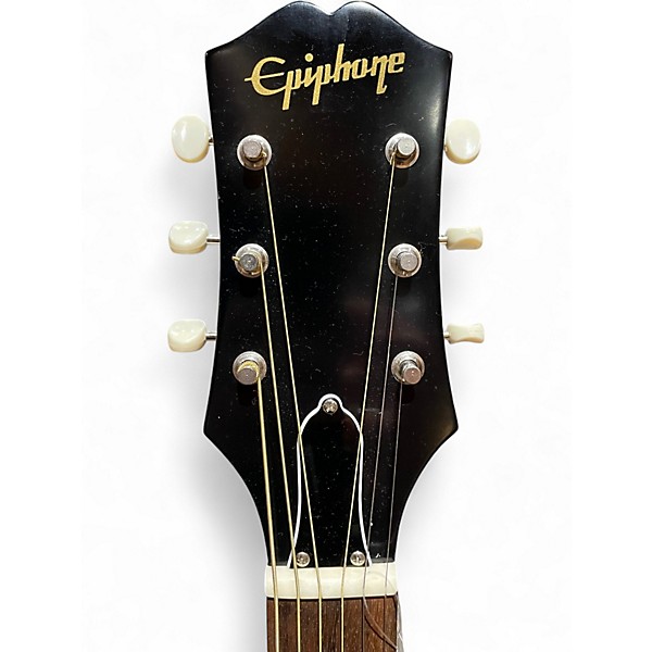 Used Epiphone j-45 Brown Sunburst Acoustic Electric Guitar