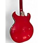 Used Silvertone 1460L CHERRY RED Hollow Body Electric Guitar