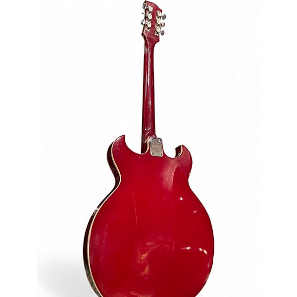 Used Silvertone 1460L CHERRY RED Hollow Body Electric Guitar