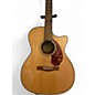 Used Fender CC140SCE Natural Acoustic Electric Guitar