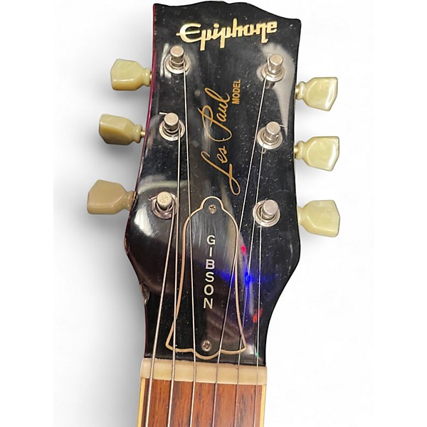 Used Epiphone LPS 85 F Cherry Sunburst Solid Body Electric Guitar