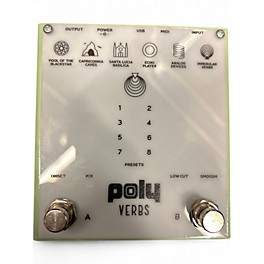 Used Poly Effects Verbs Effect Pedal