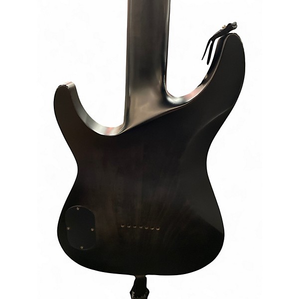 Used Schecter Guitar Research KM-7 MKI Trans Black Solid Body Electric Guitar