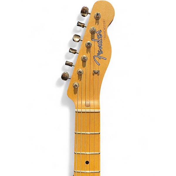 Used 2015 Fender Custom Shop 1957 Telecaster Closet Classic Aged Blonde Solid Body Electric Guitar