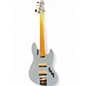 Used Fender Aerodyne Jazz Bass California Blue Electric Bass Guitar