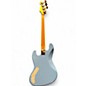 Used Fender Aerodyne Jazz Bass California Blue Electric Bass Guitar