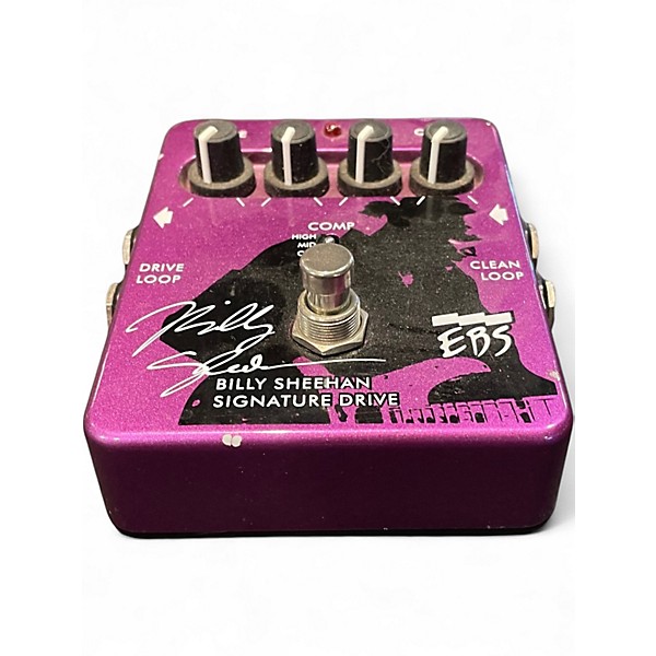 Used EBS Billy Sheehan Signature Overdrive Bass Effect Pedal