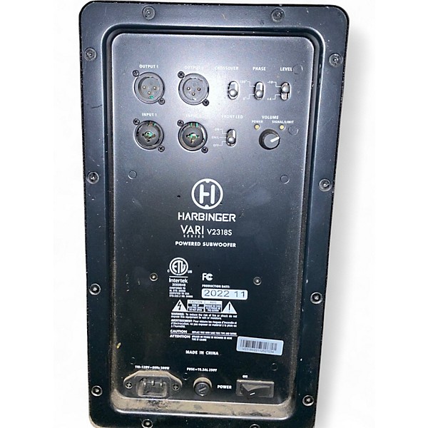 Used Harbinger VARI V2318S Powered Subwoofer