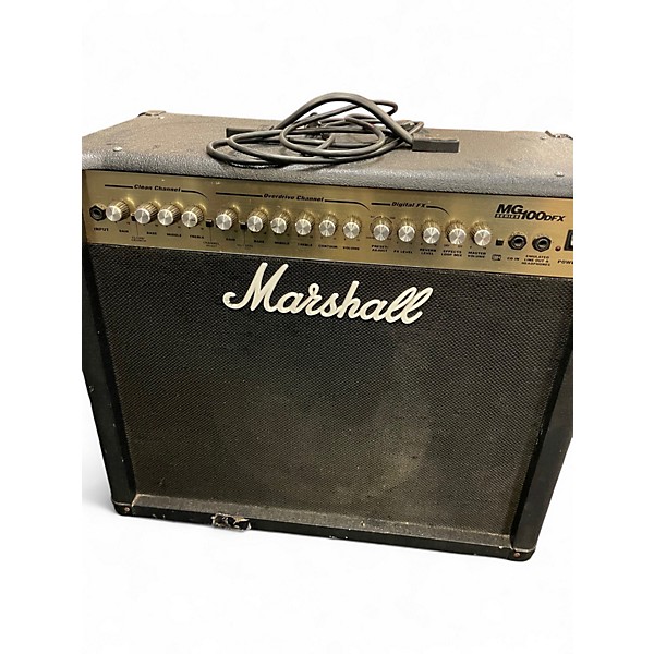 Used Marshall MG100HDFX 100W Solid State Guitar Amp Head