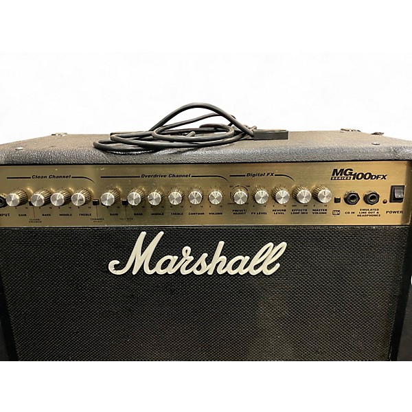 Used Marshall MG100HDFX 100W Solid State Guitar Amp Head
